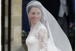 Kate Middleton bridal veil